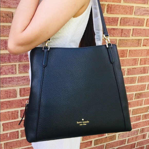 NWT Kate Spade triple compartment shoulder bag - Picture 5 of 13